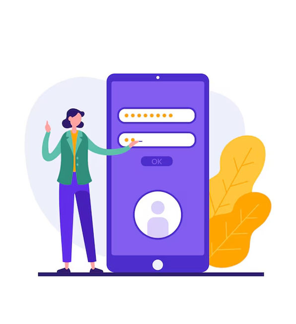 Customer Login page Image